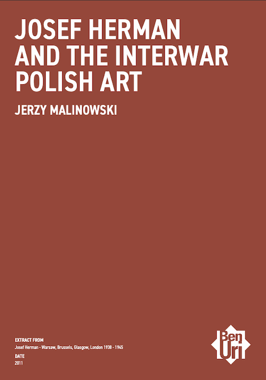 Josef Herman and Interwar Polish Art by jerzy malinowski read it here