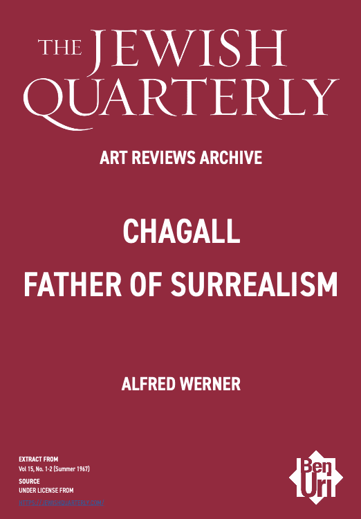 Chagall Father of Surrealism by Alfred Werner read here