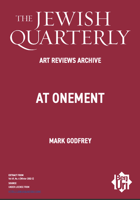 At Onement by Mark Godfrey Read Here