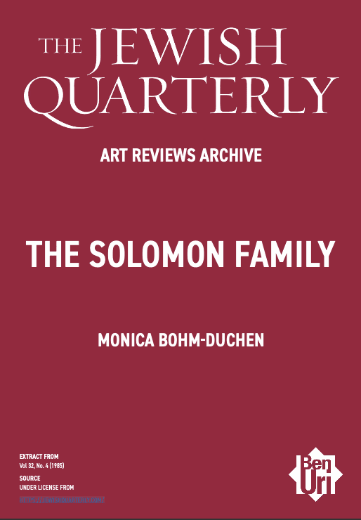 The Solomon Family by Monica Bohm-Duchen Read Here