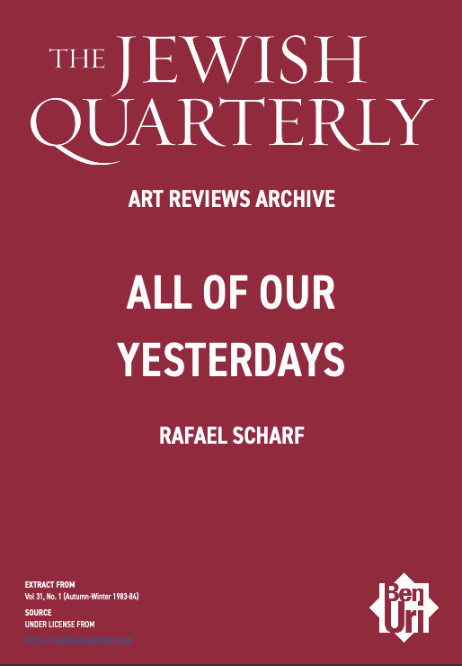 All of Our Yesterdays by Rafael Scharf read here