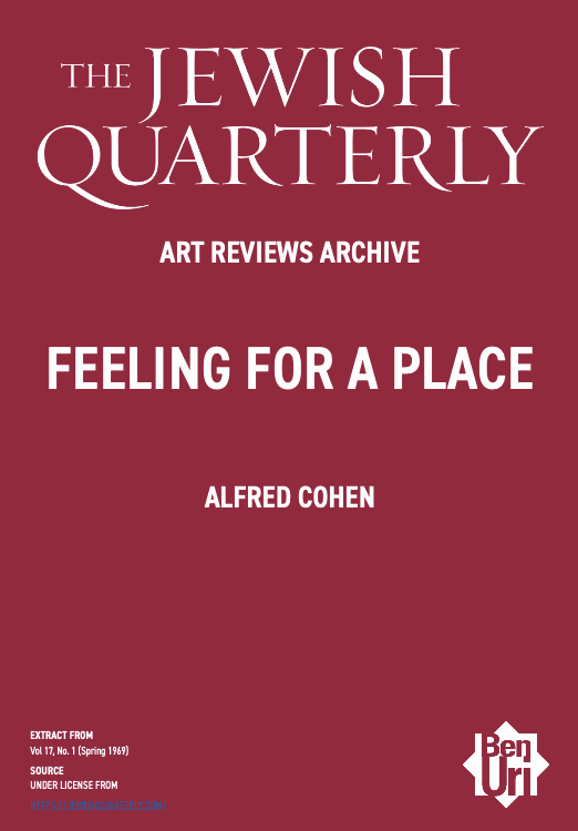 Feeling for a Place by Alfred Cohen read here