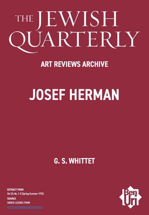 Josef Herman by G.S. Whittet read here