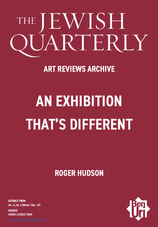 An Exhibition That’s Different by Roger Hudson read here