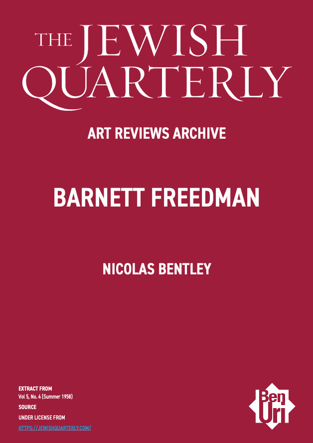 Barnett Freedman by Nicolas Bentley read here