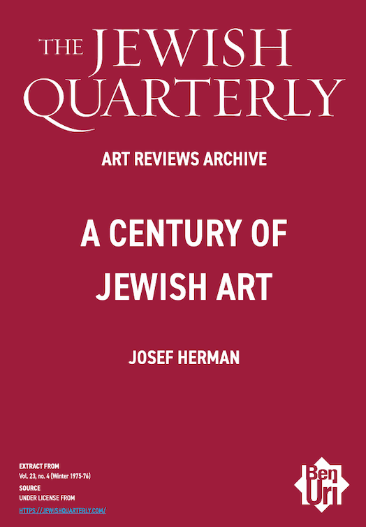 A Century of Jewish Art by Josef Herman read here