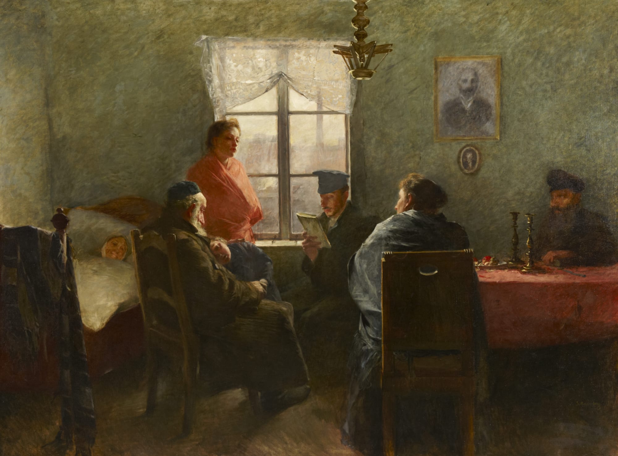 SABBATH REST by SAMUEL HIRSZENBERG (1865-1908) read here