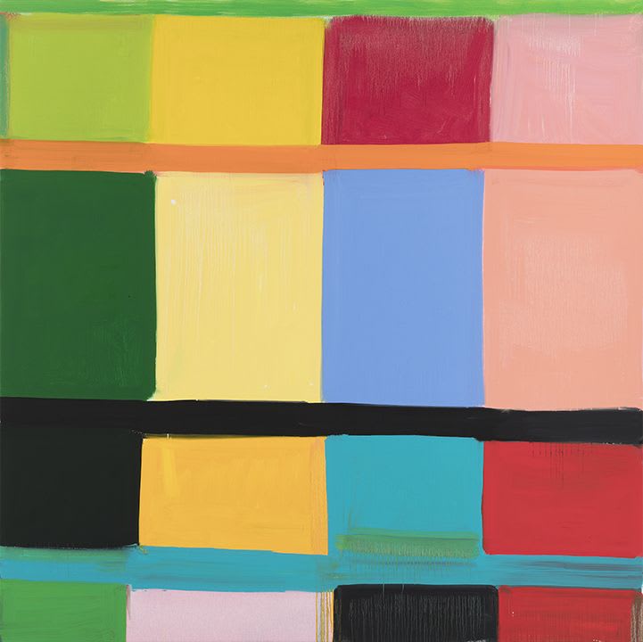 Stanley Whitney Bird Calls, 2016 Oil on linen 72 x 72 inches