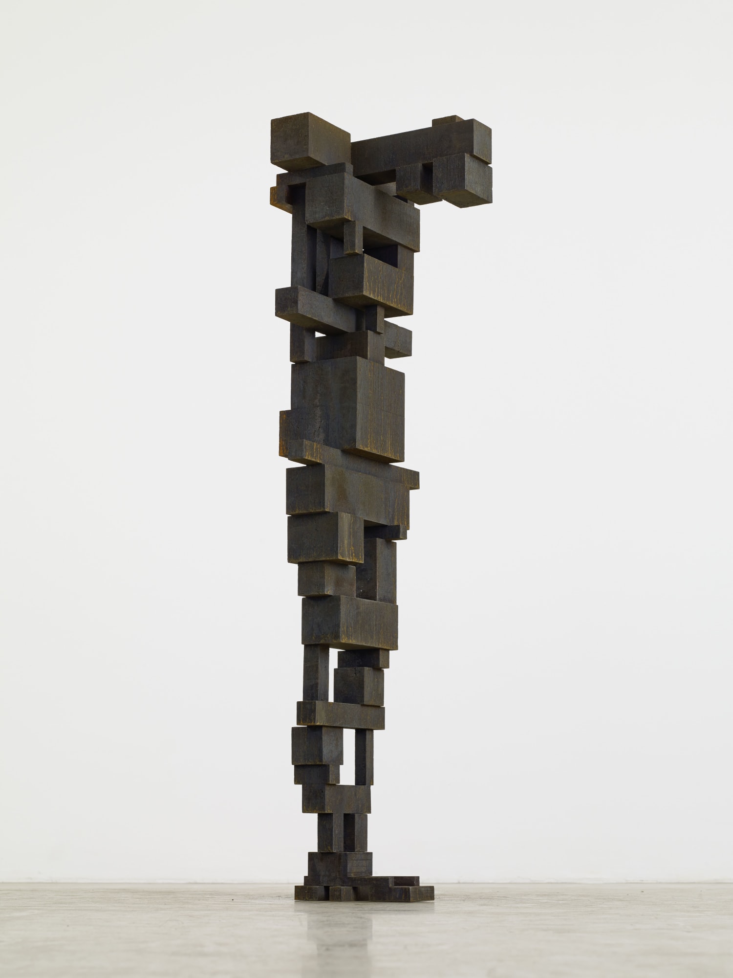 Antony Gormley Submit IV, 2011 Cast iron 73 1/4 x 18 7/8 x 18 1/2 in. 186.1 x 47.9 x 47.0 cm (AG11-0011)