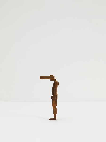 Antony Gormley Butt Model, 2012 Cast iron, unique 6 1/8 x 1 9/16 x 2 9/16 inches