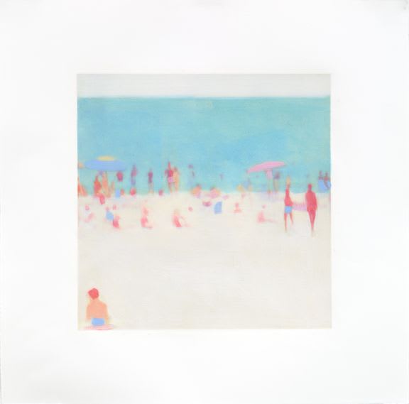 Isca Greenfield-Sanders Wildwood Detail III, 2014 Mixed media oil on paper Image: 14 x 14 inches Sheet: 22 x 22 inches