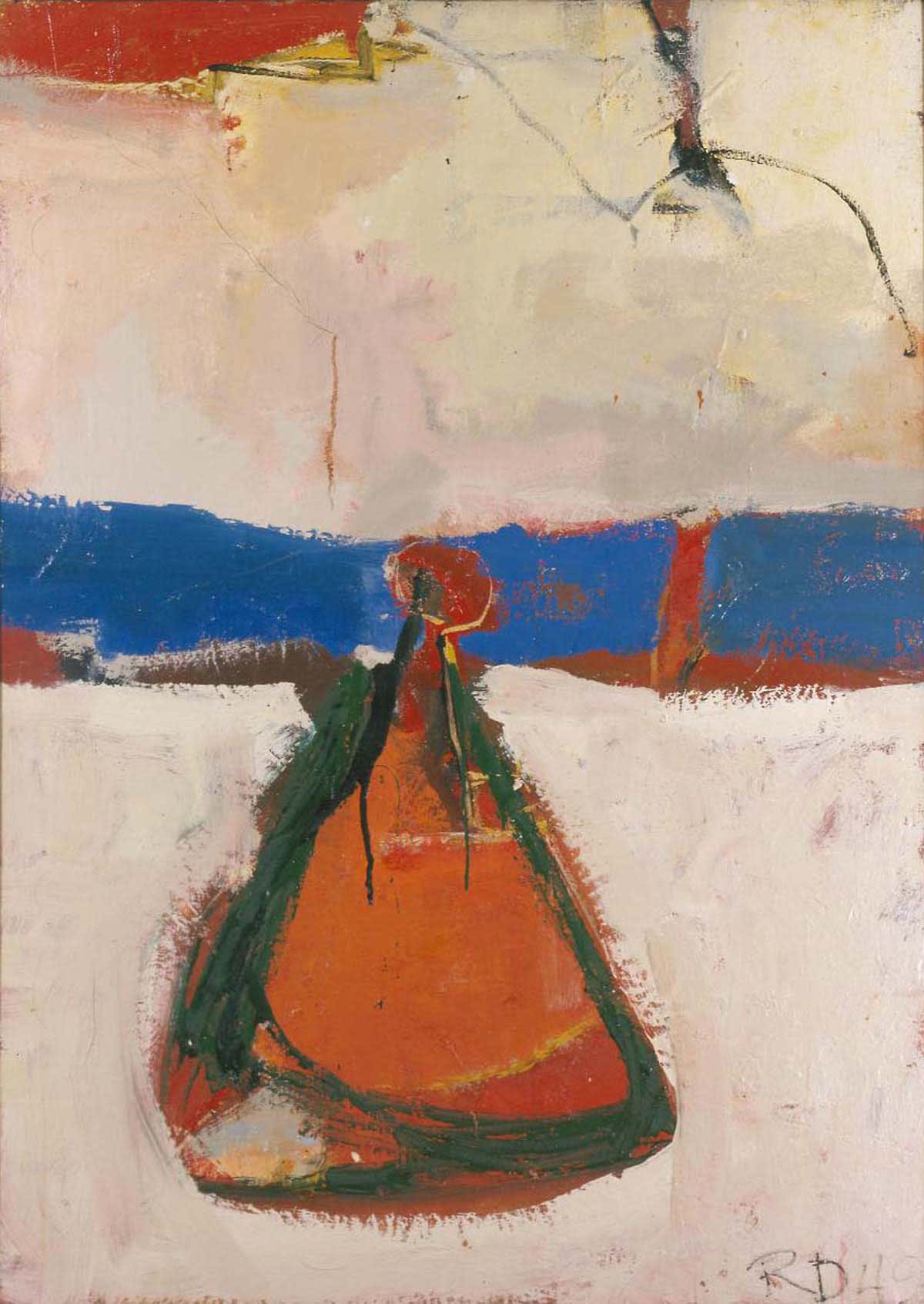 Richard Diebenkorn Untitled, 1949 Oil on canvas 46 x 32 7/8 inches