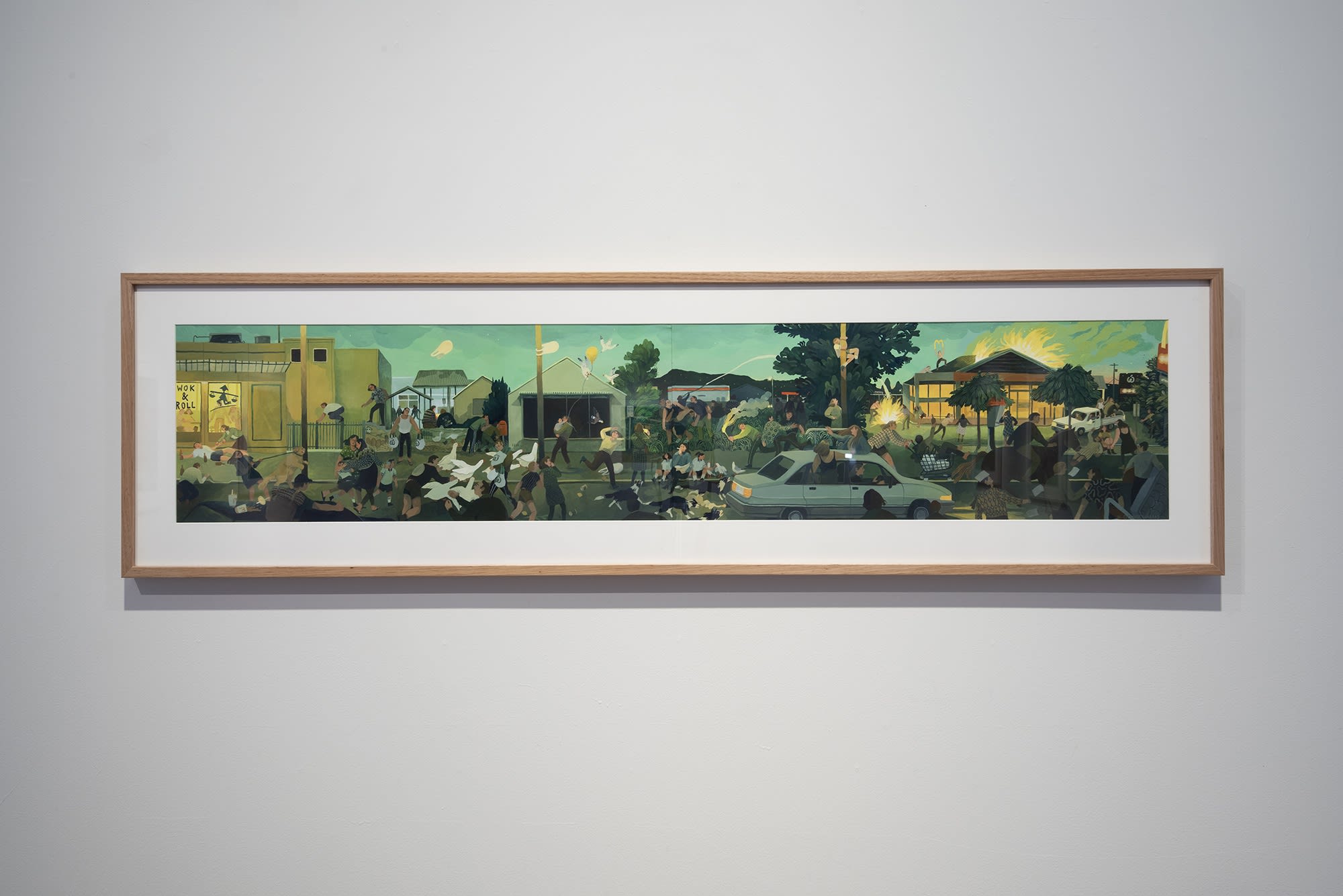 Stars puddled underfoot