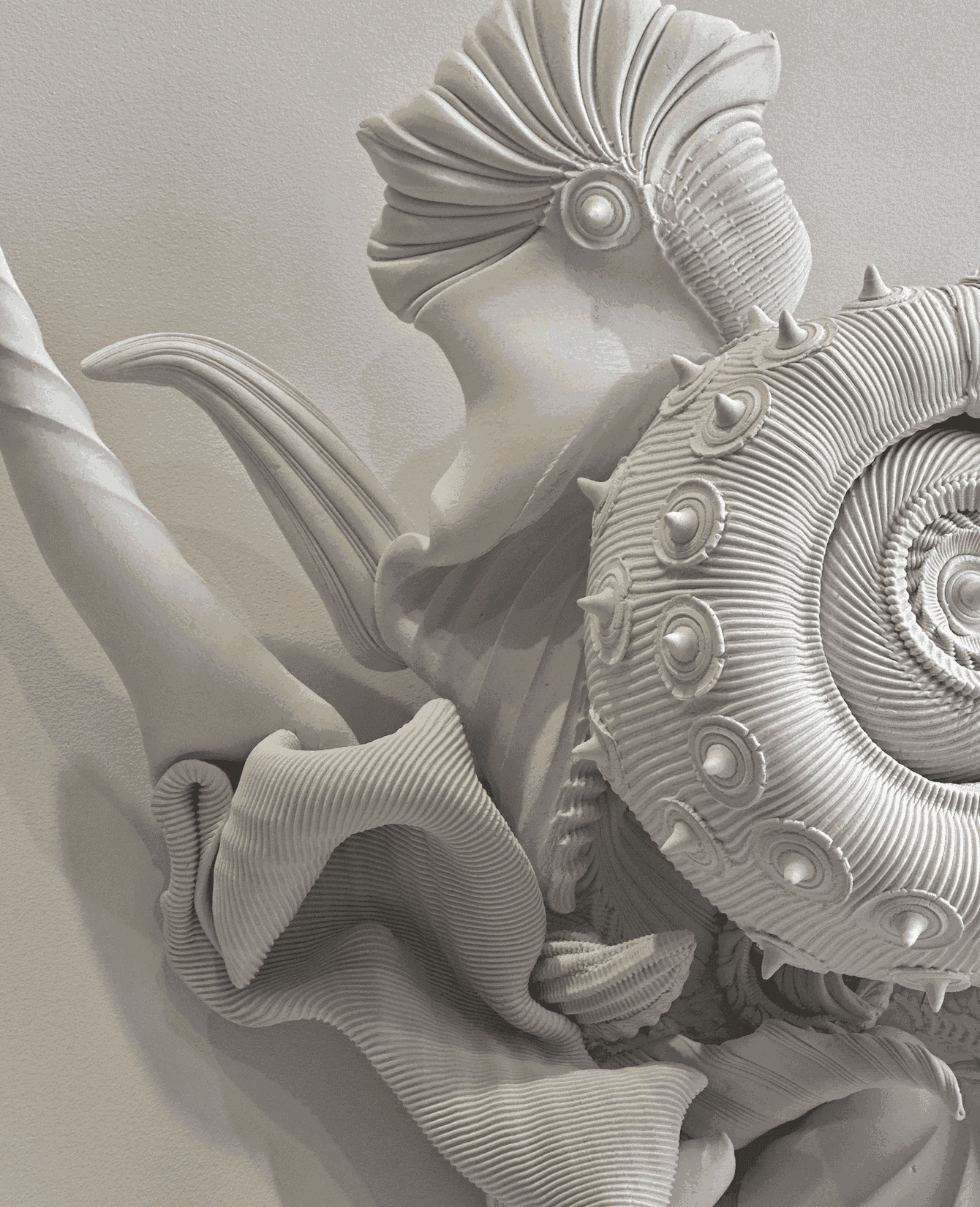 Different angles of the work above.