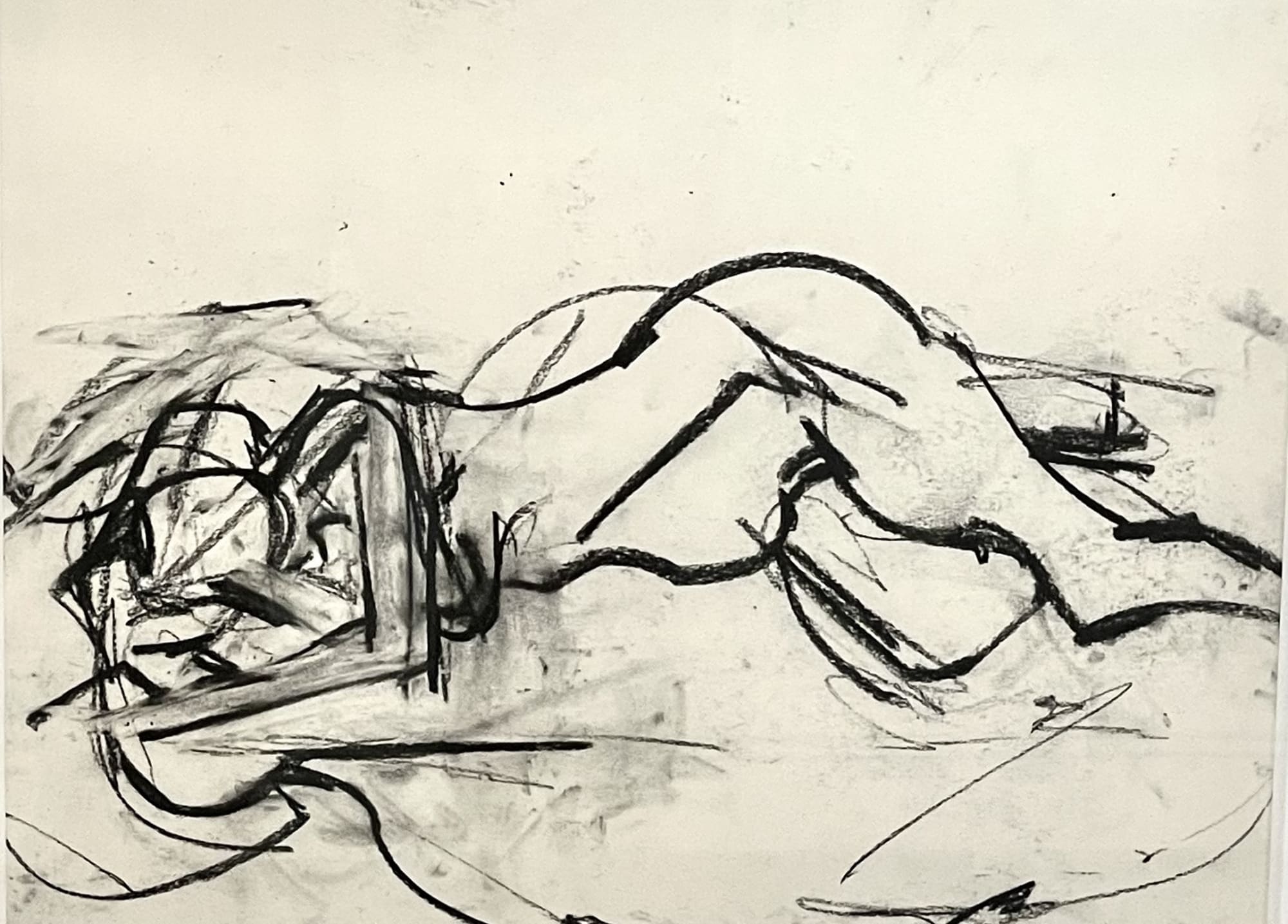 Mercedes Matter, Untitled (Figure Study) 28, 1966-68