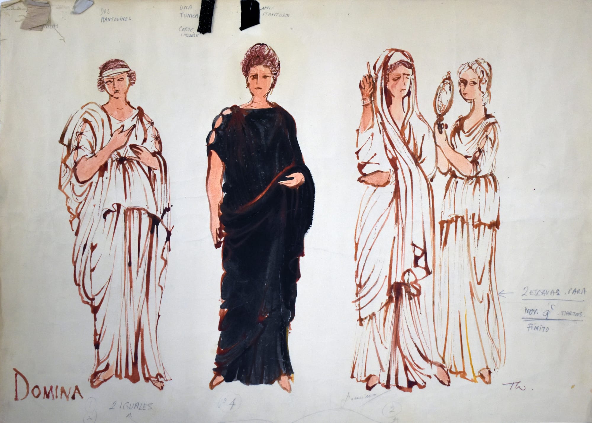 Tony Walton, A Funny Thing Happened on the Way to the Forum: Domina