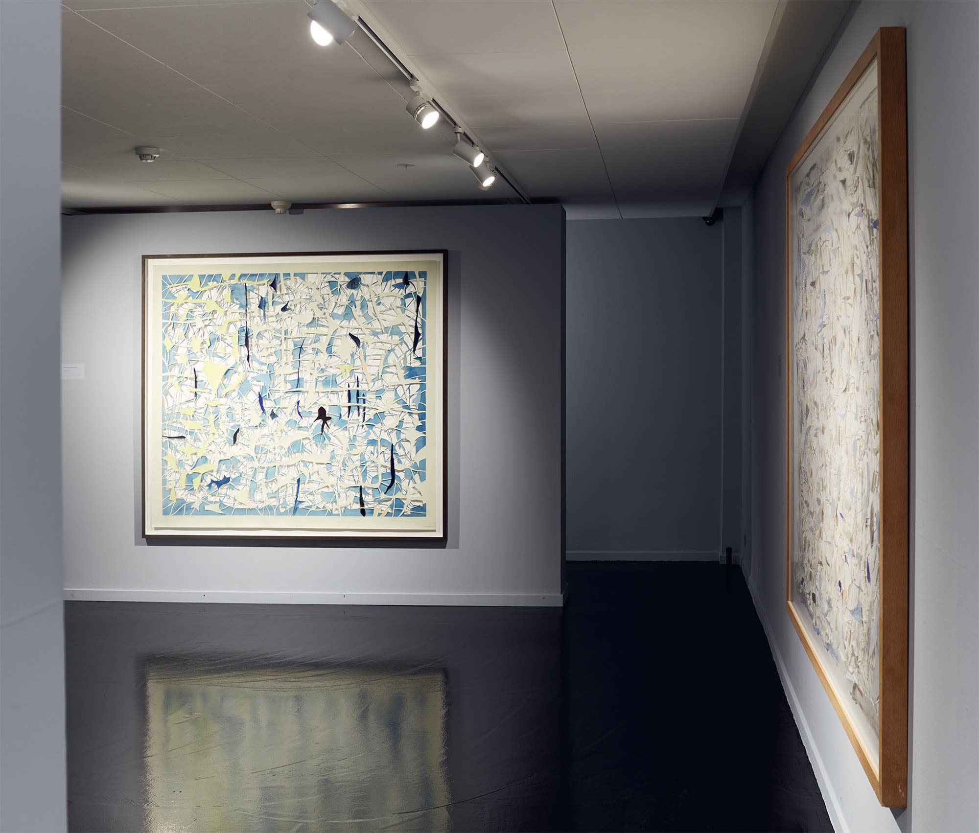 Installation view Mathias Malling Mortensen Alt Det Som Ikke Er 2024, Esbjerg Kunstmuseum Esbjerg, Denmark