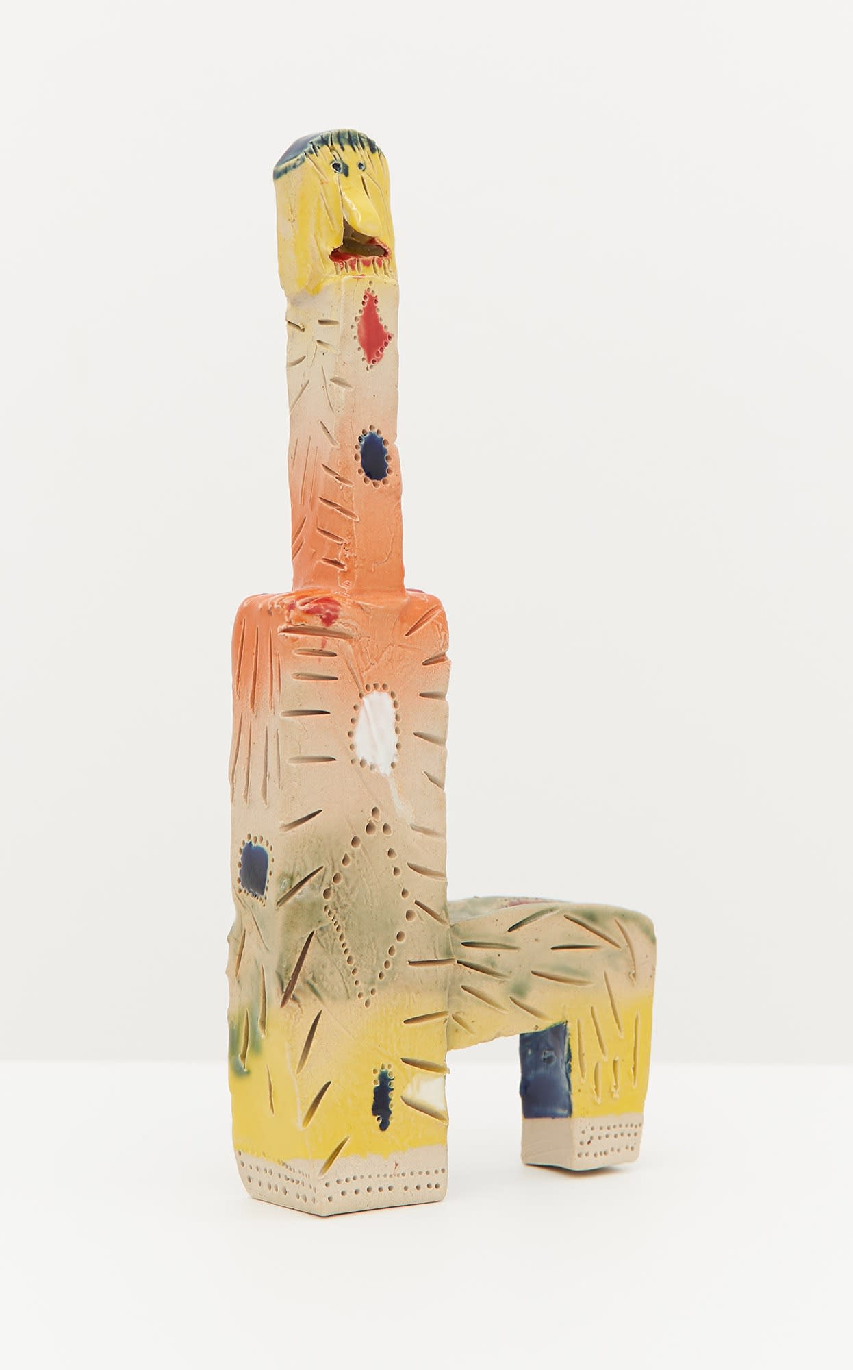 Sune Christiansen Small Figure Energy, 2024 Glazed stoneware 27 x 12 x 3 cm