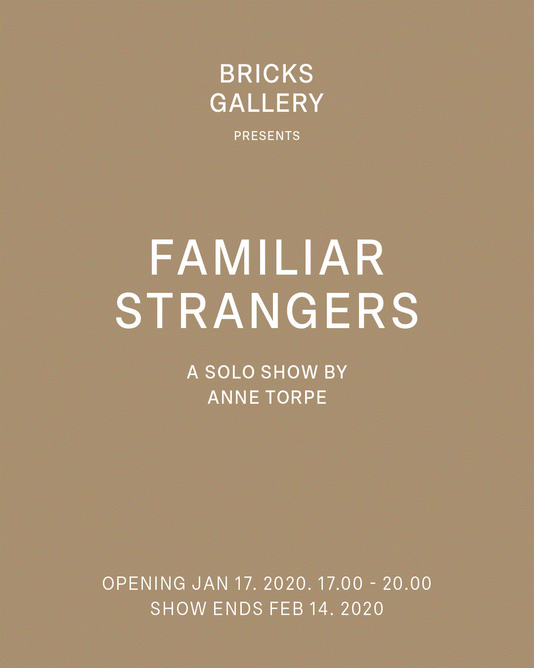 ANNE TORPE - FAMILIAR STRANGERS