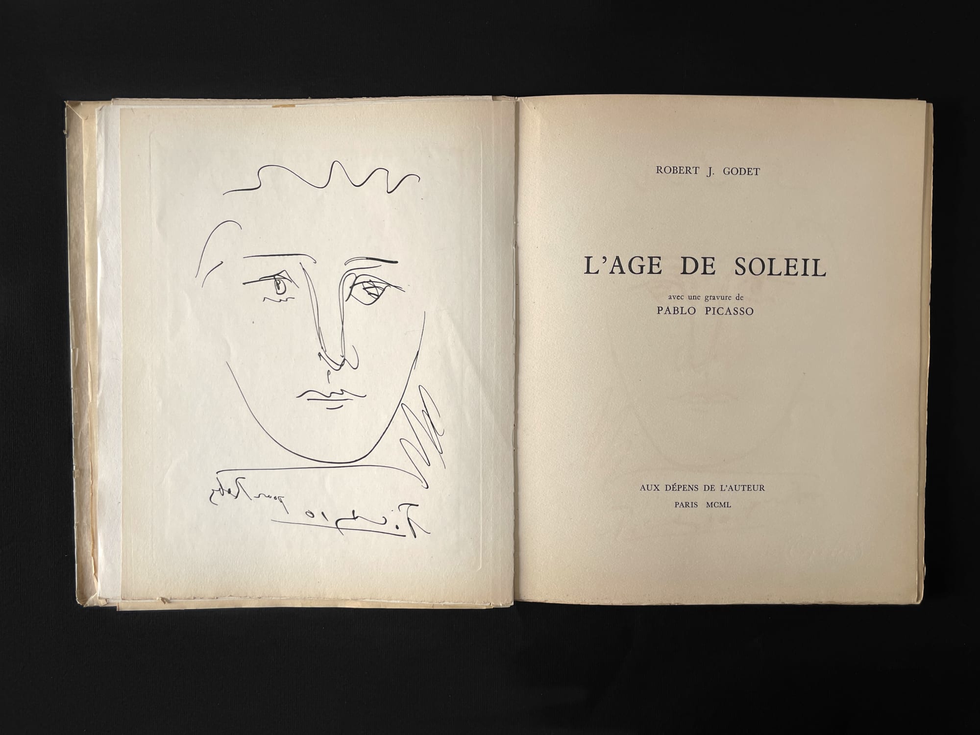 Roberto J. Godet, L'age de soleil, 1950 @LucaStoppini