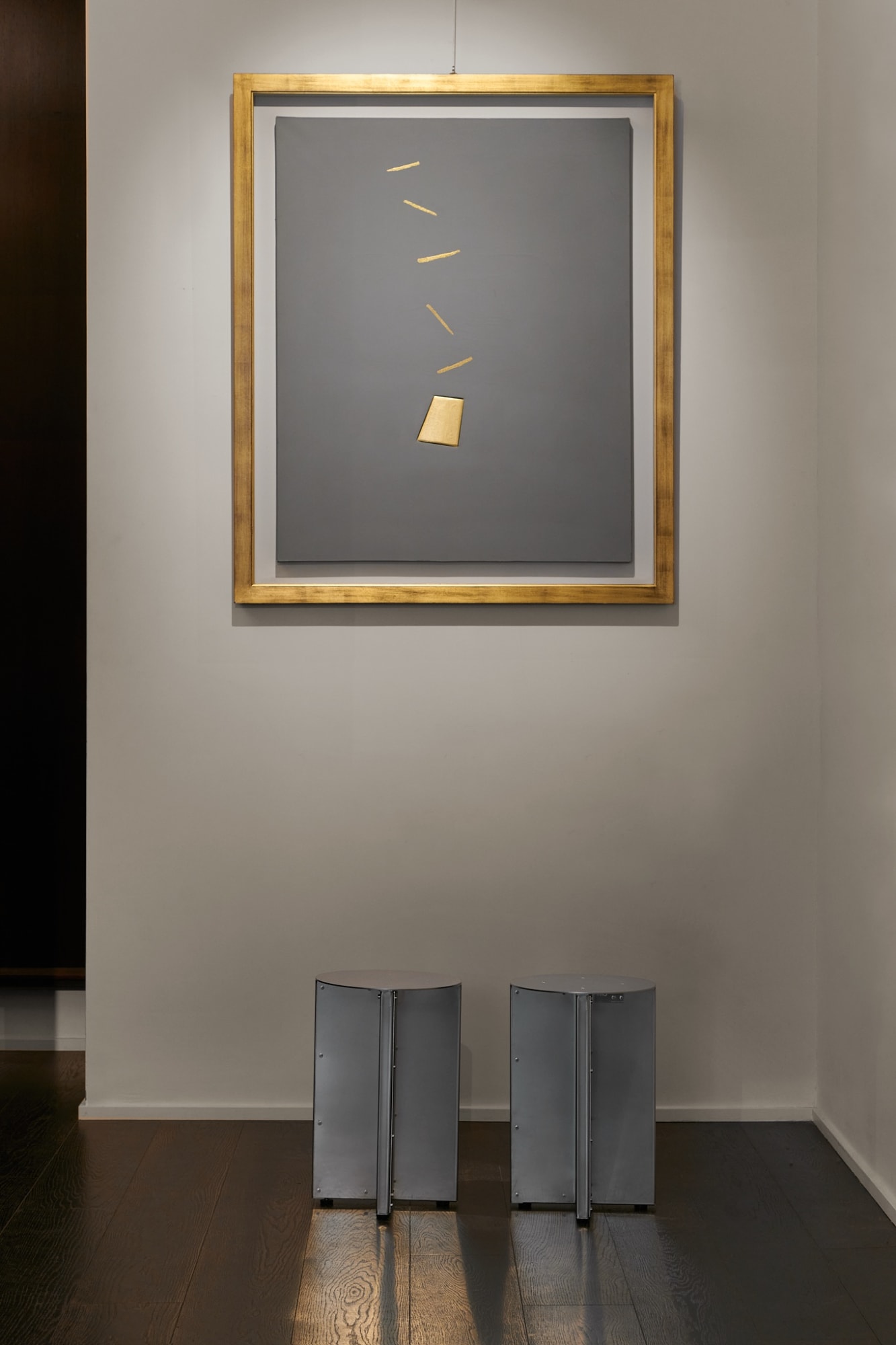 Install shots of Arturo Vermi exhibition at Brun Fine Art