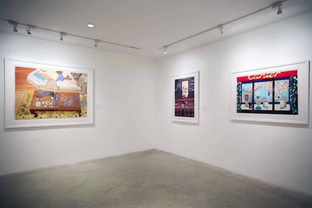 Stella Ebner Installation View, Cade Tompkins Projects