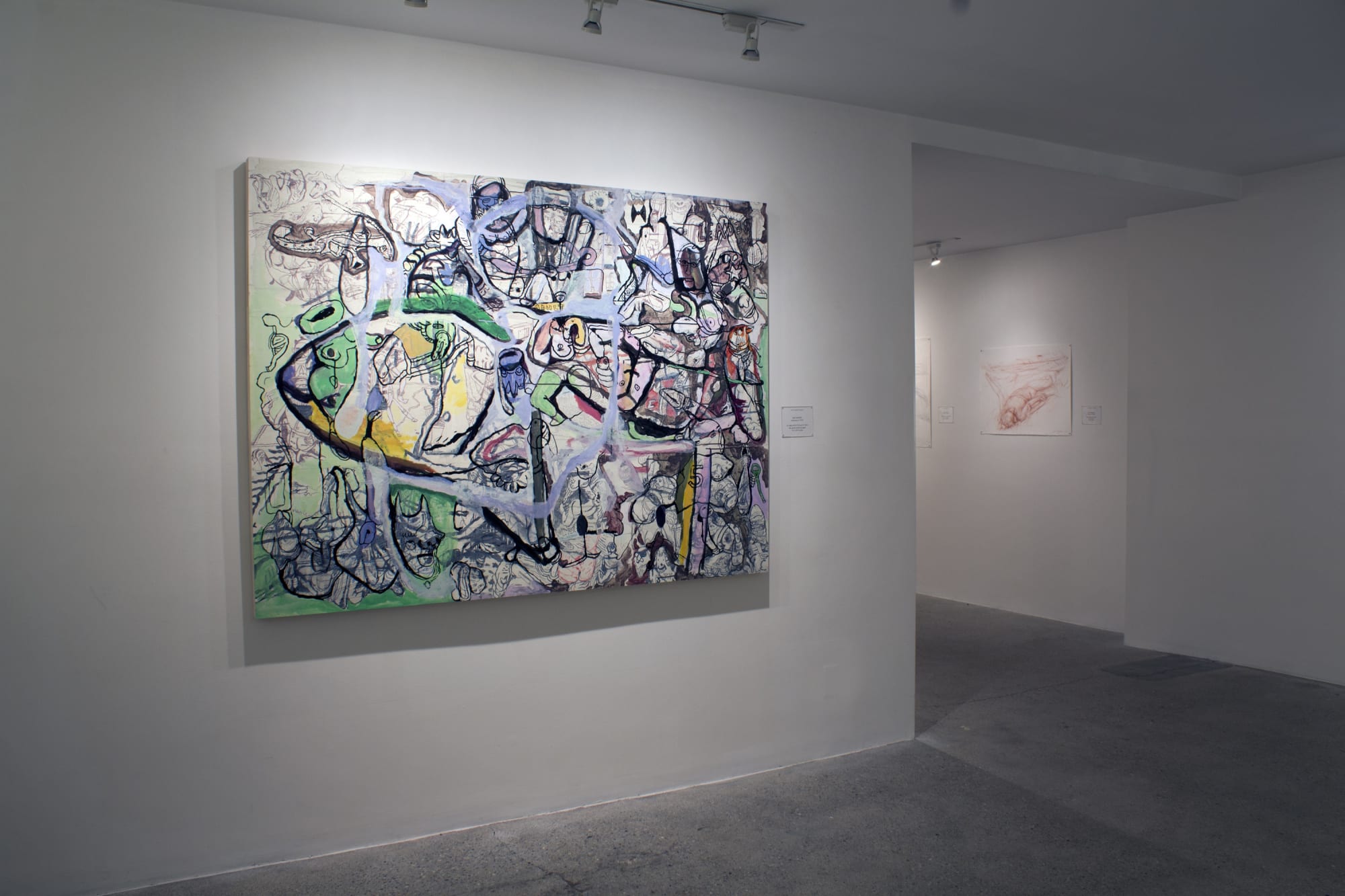 Contemporary Master Drawings Installation View, Cade Tompkins Projects
