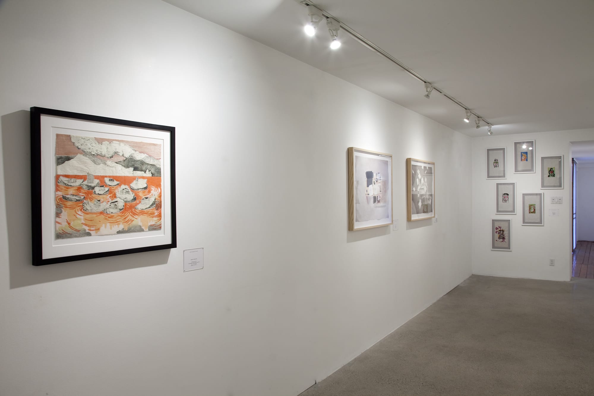 Contemporary Mokuhanga Installation View, Cade Tompkins Projects