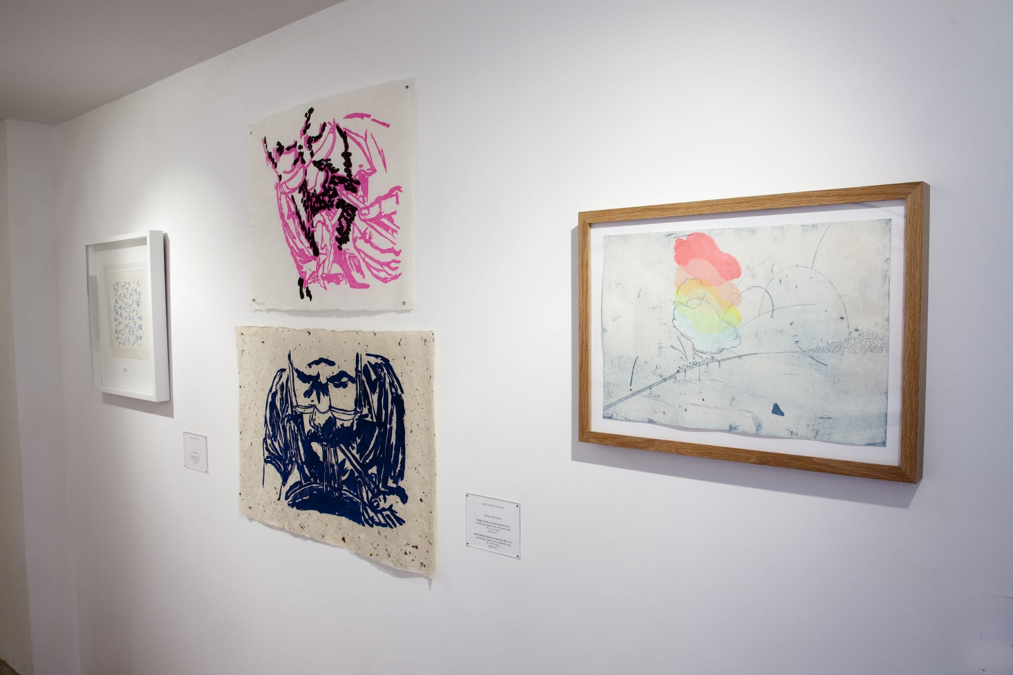 Contemporary Mokuhanga Installation View, Cade Tompkins Projects