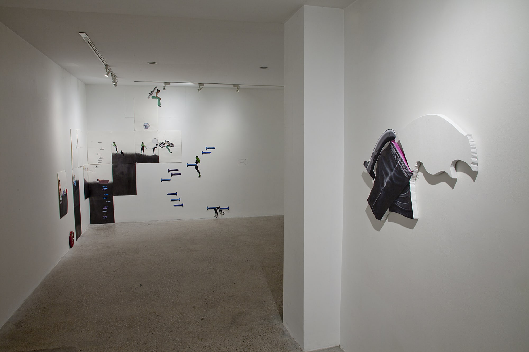 Sophiya Khwaja Installation View, Cade Tompkins Projects