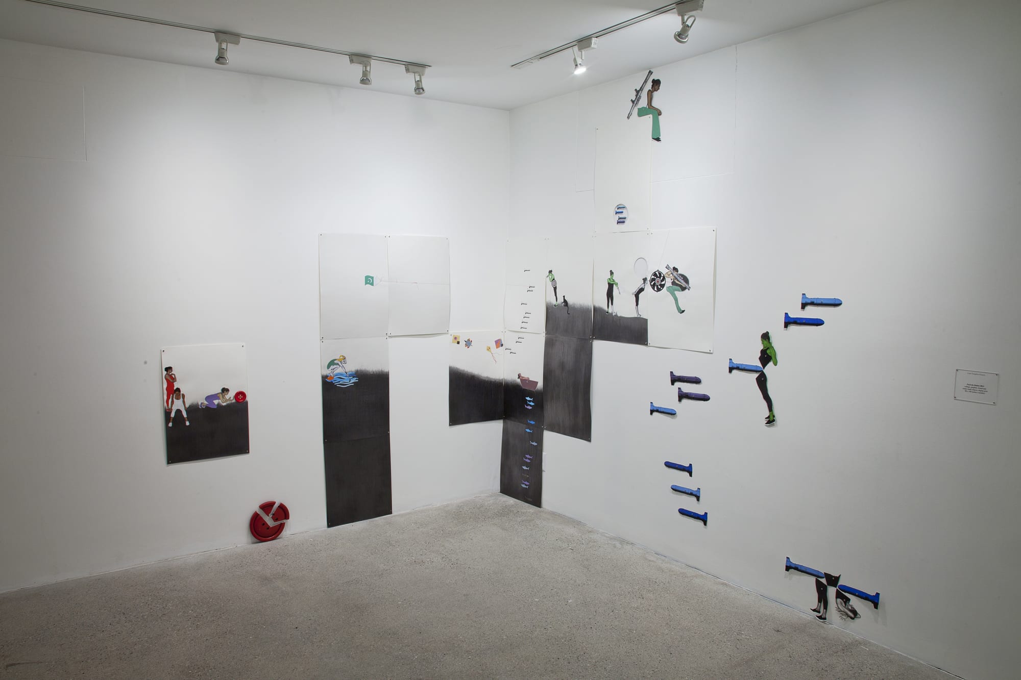 Sophiya Khwaja Installation View, Cade Tompkins Projects