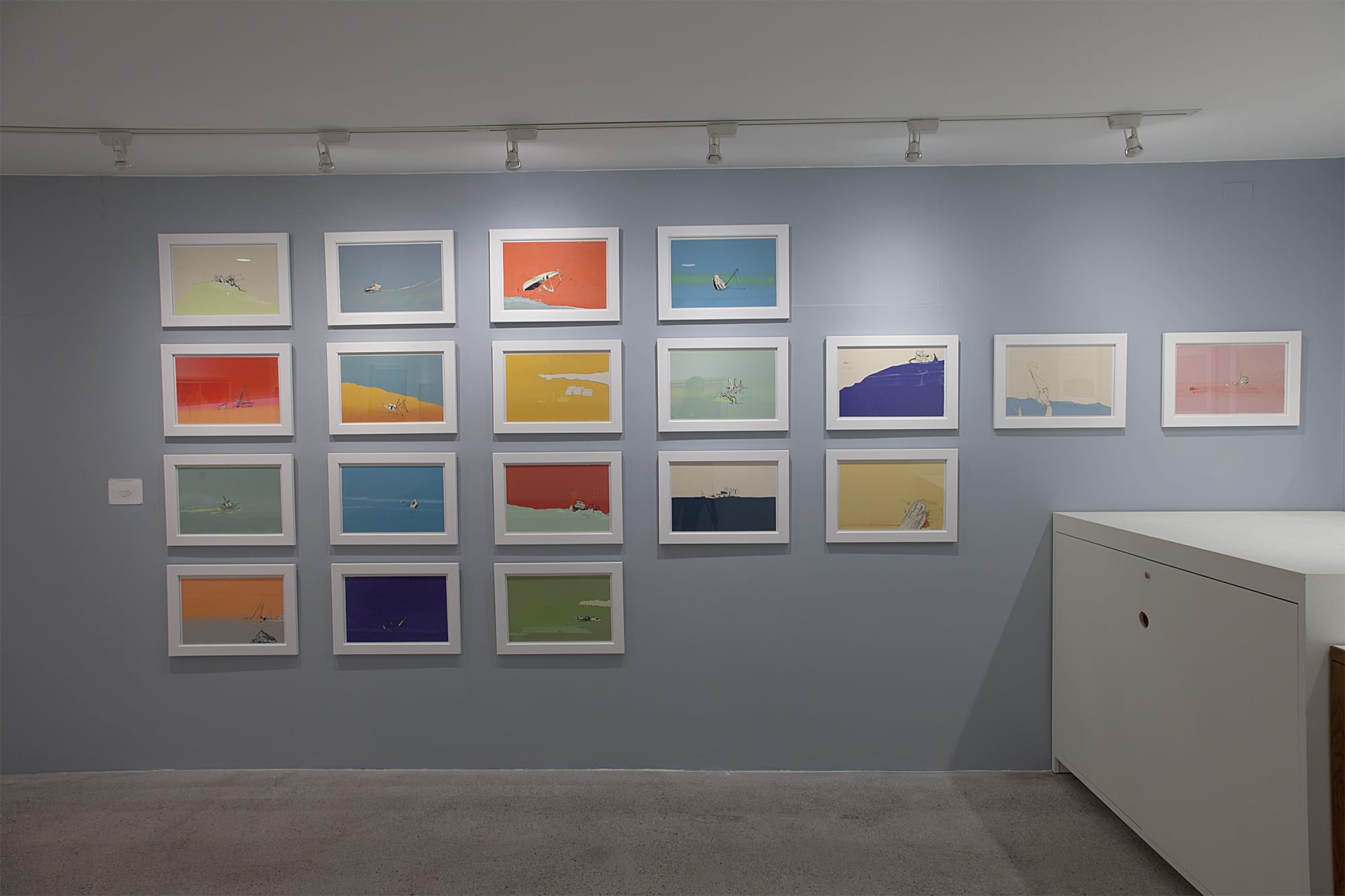 Allison Bianco Installation View, Cade Tompkins Projects