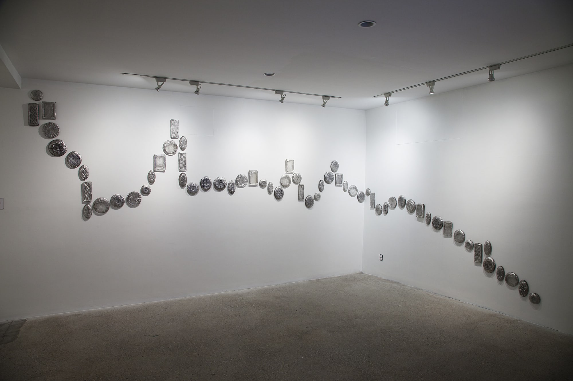 Aaron Pexa Installation View, Cade Tompkins Projects