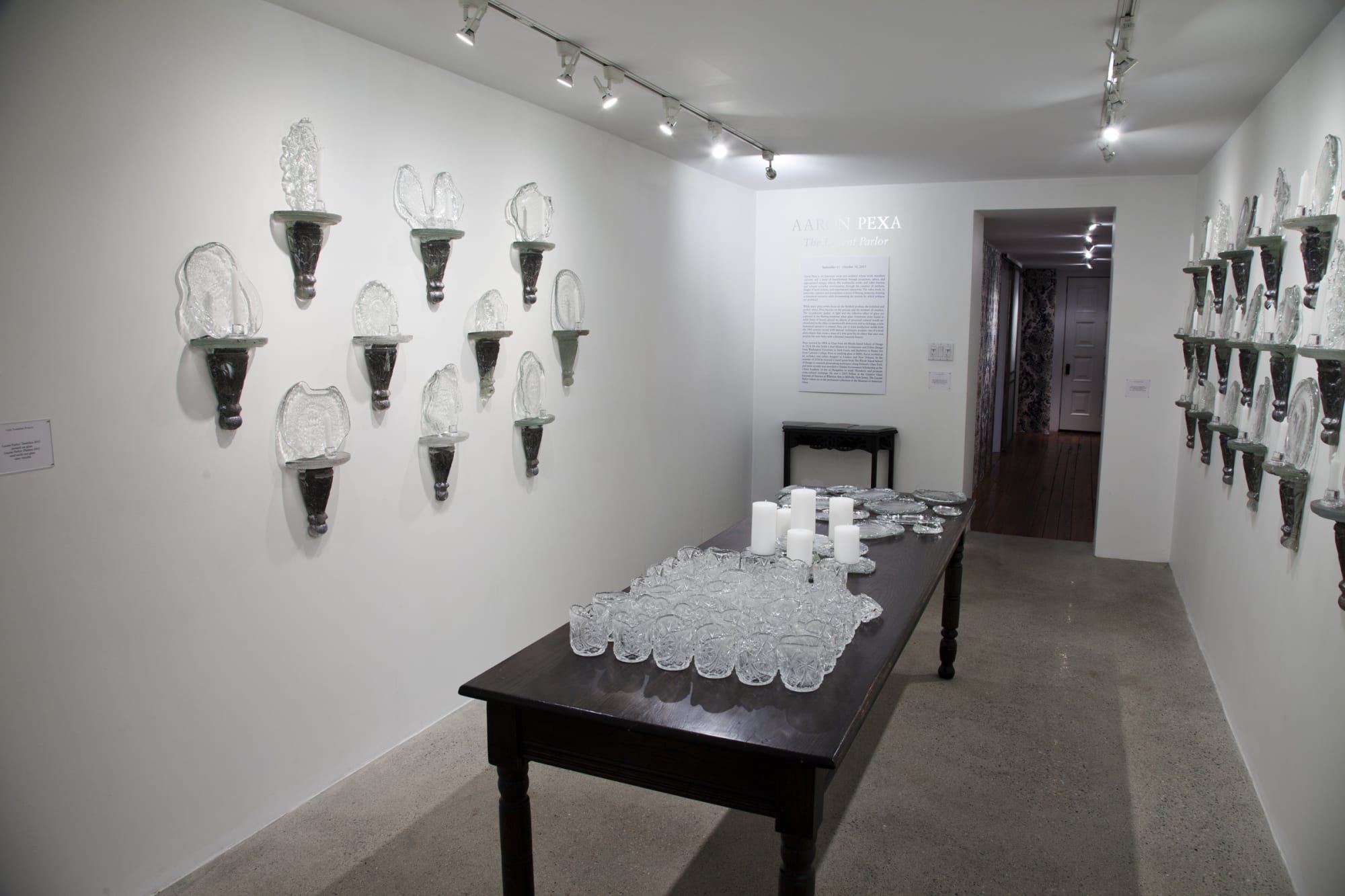 Aaron Pexa Installation View, Cade Tompkins Projects