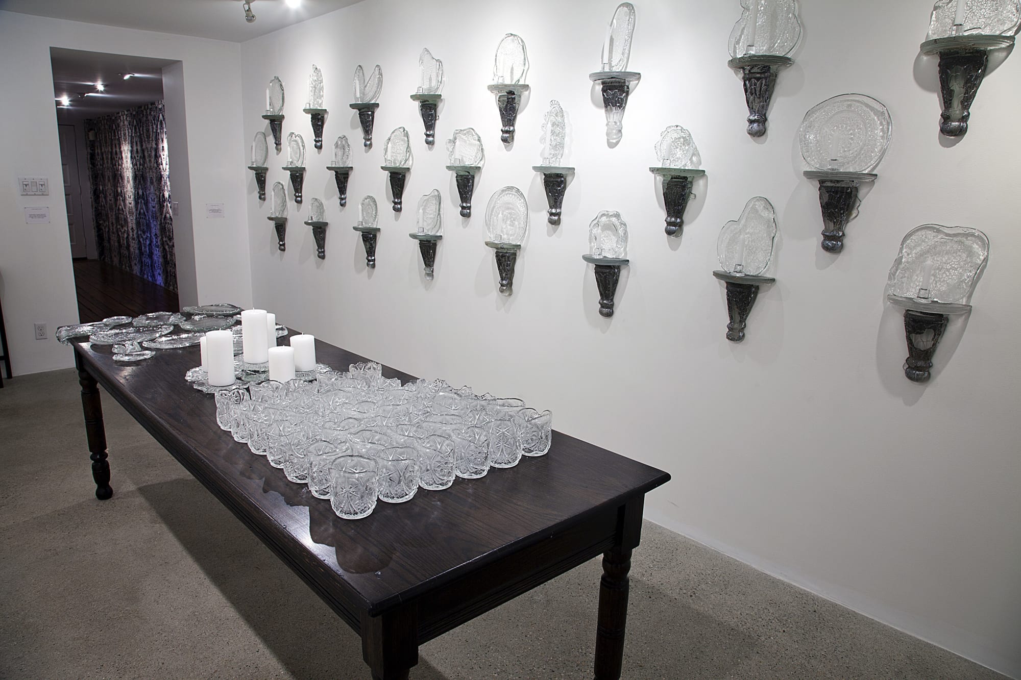 Aaron Pexa Installation View, Cade Tompkins Projects