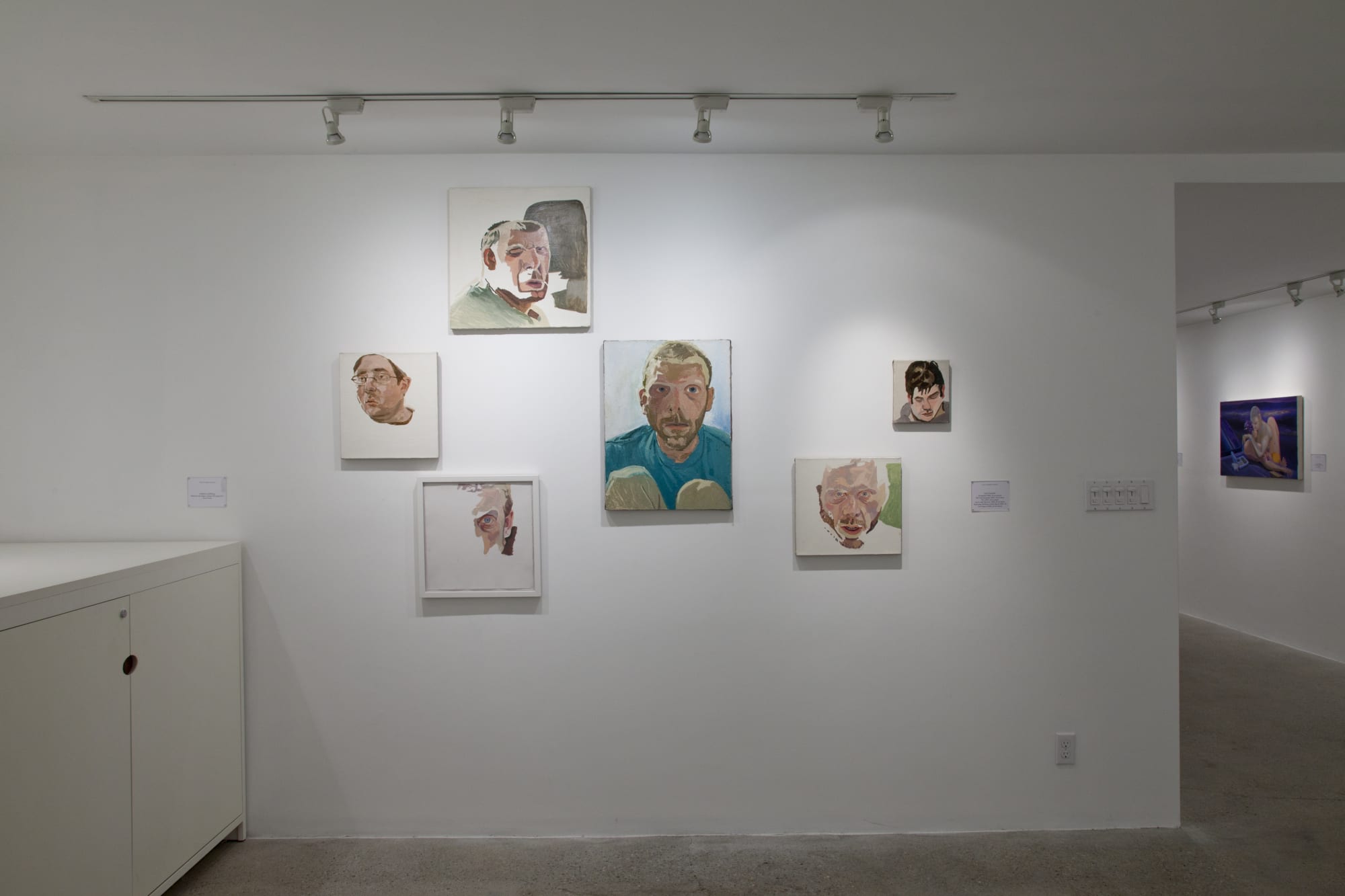 Selfies & Friends Installation View, Cade Tompkins Projects
