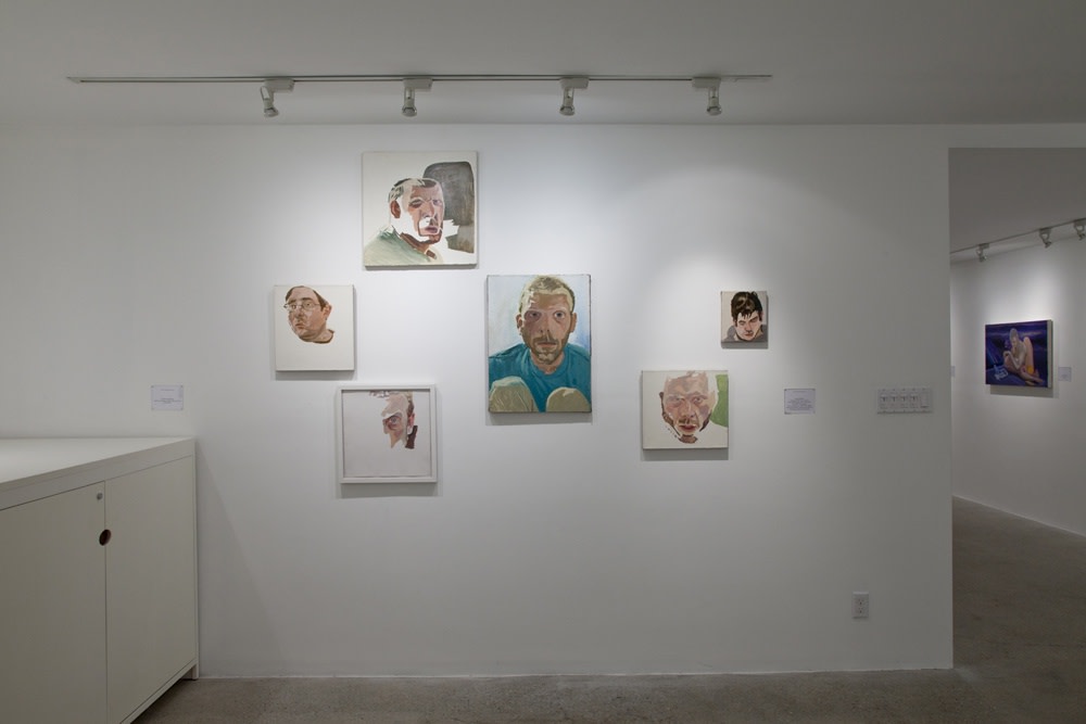 Selfies & Friends Installation View, Cade Tompkins Projects