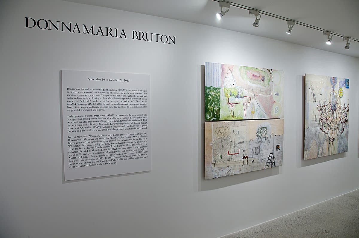 Donnamaria Bruton Installation View, Cade Tompkins Projects