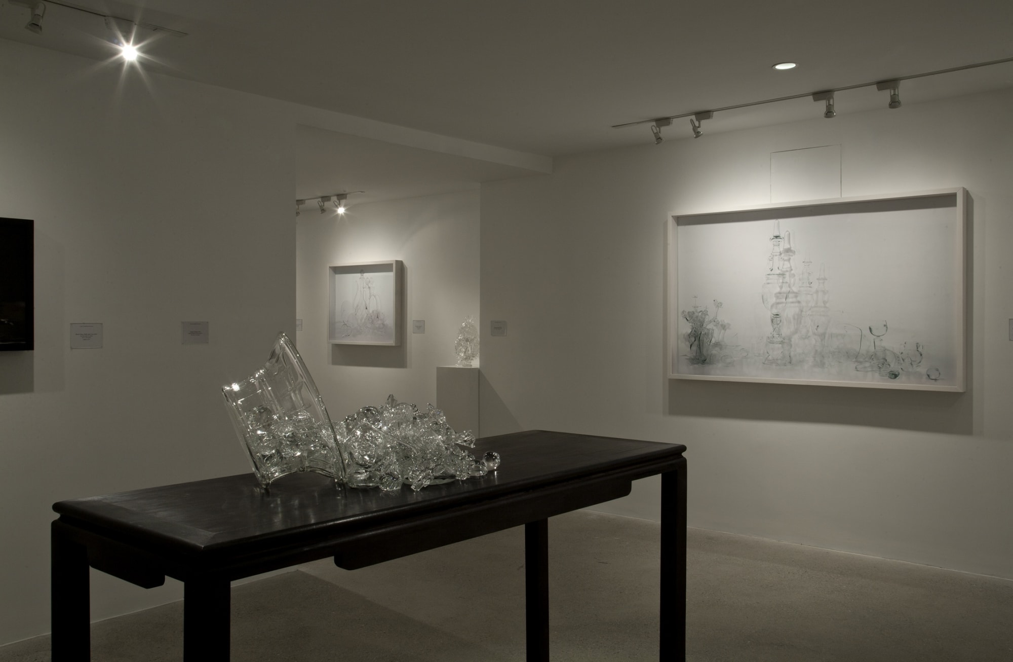 Beth Lipman Installation View, Cade Tompkins Projects