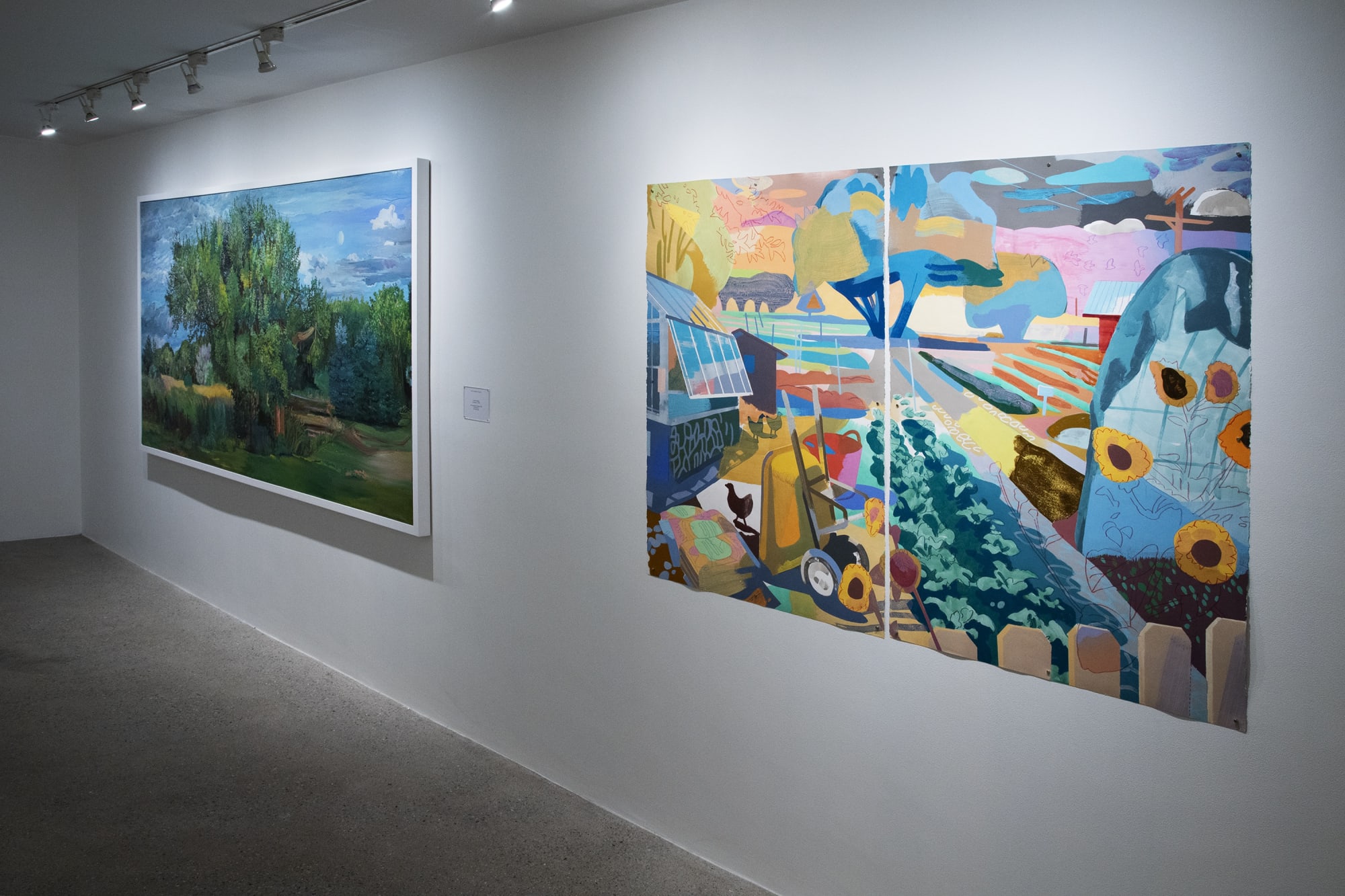 Paradise Installation View, Cade Tompkins Projects