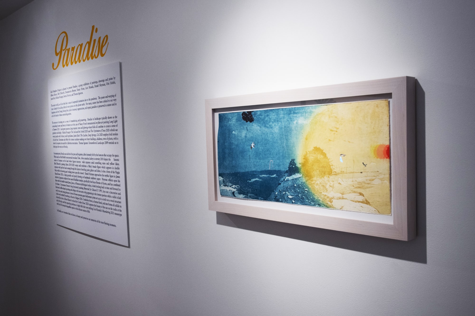 Paradise Installation View, Cade Tompkins Projects