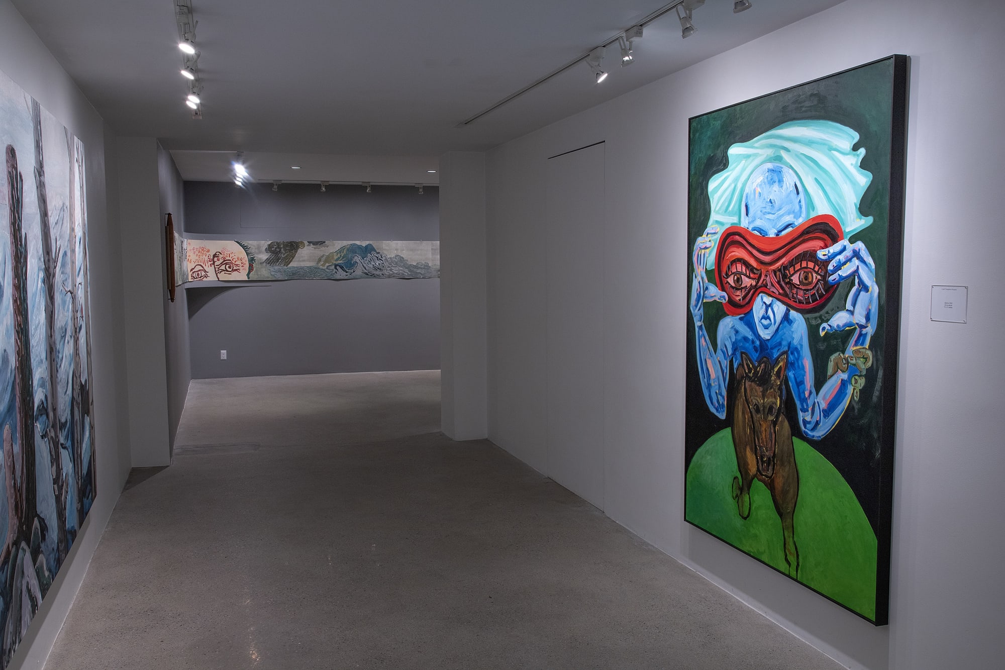 Daniel Heyman Installation View, Cade Tompkins Projects