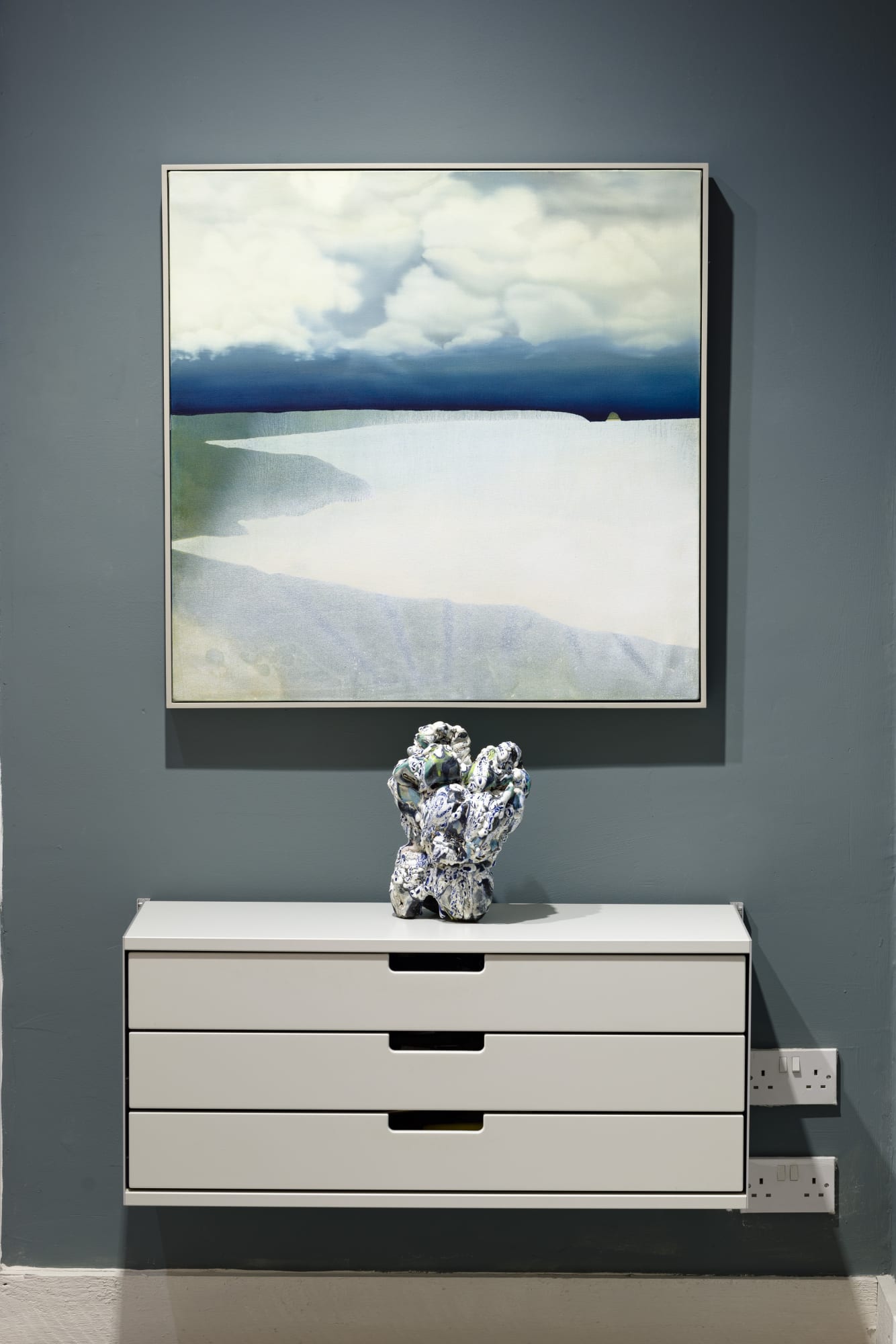 When Feeling Out of Sight; Kerry Harding & Katharine Le Hardy. Ceramics by Oriel Zinaburg.