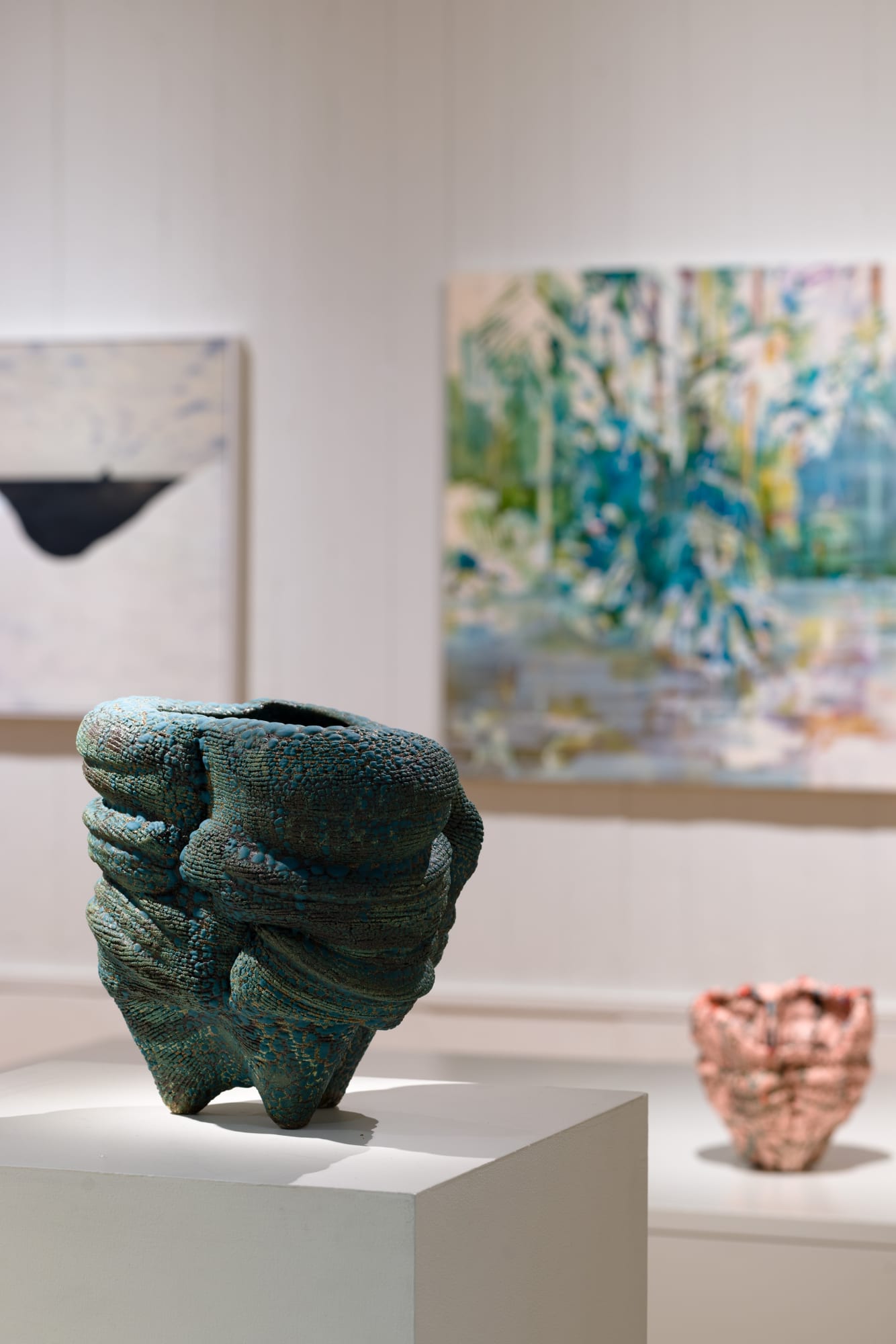 When Feeling Out of Sight; Kerry Harding & Katharine Le Hardy. Ceramics by Oriel Zinaburg.