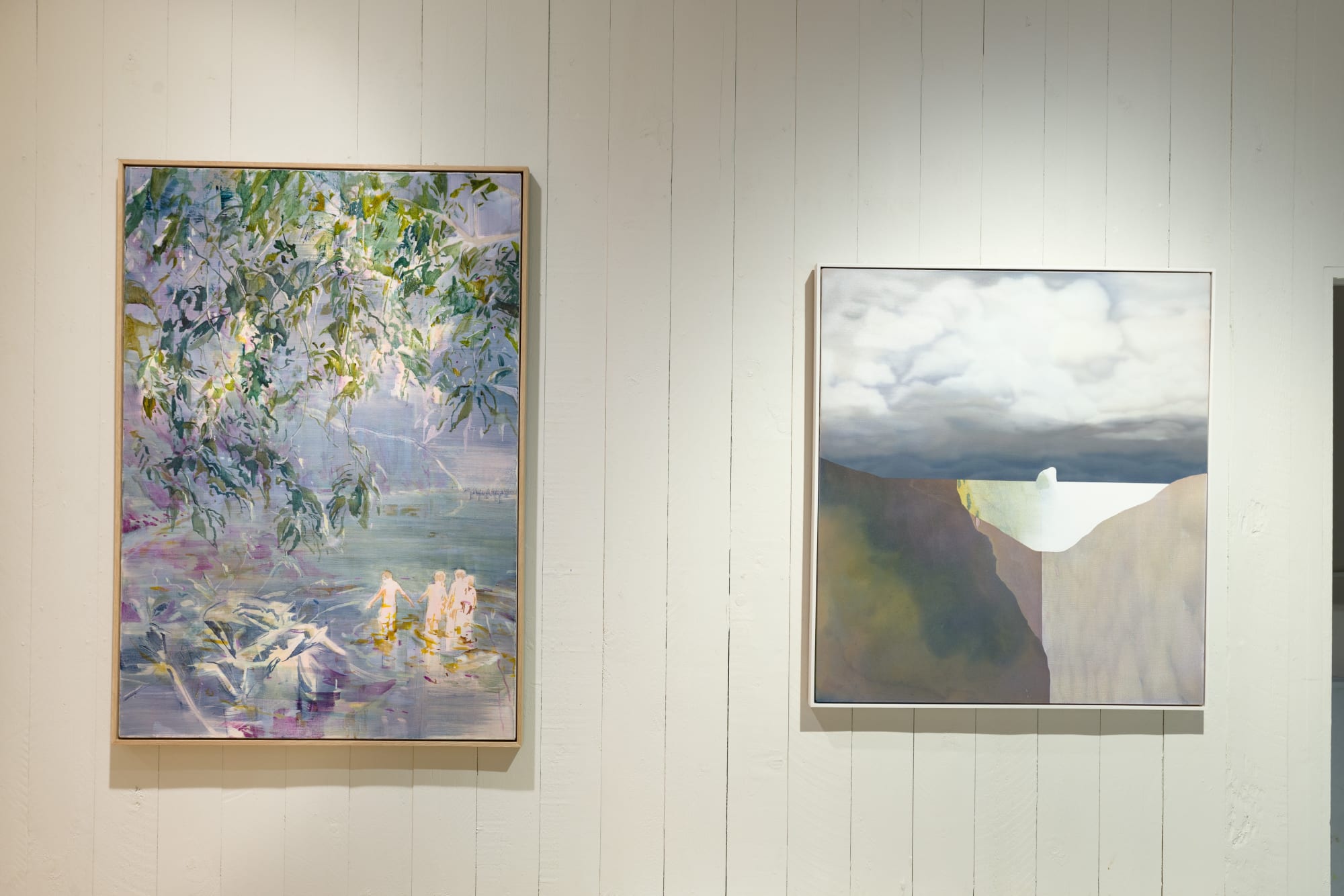 When Feeling Out of Sight; Kerry Harding & Katharine Le Hardy. Ceramics by Oriel Zinaburg.