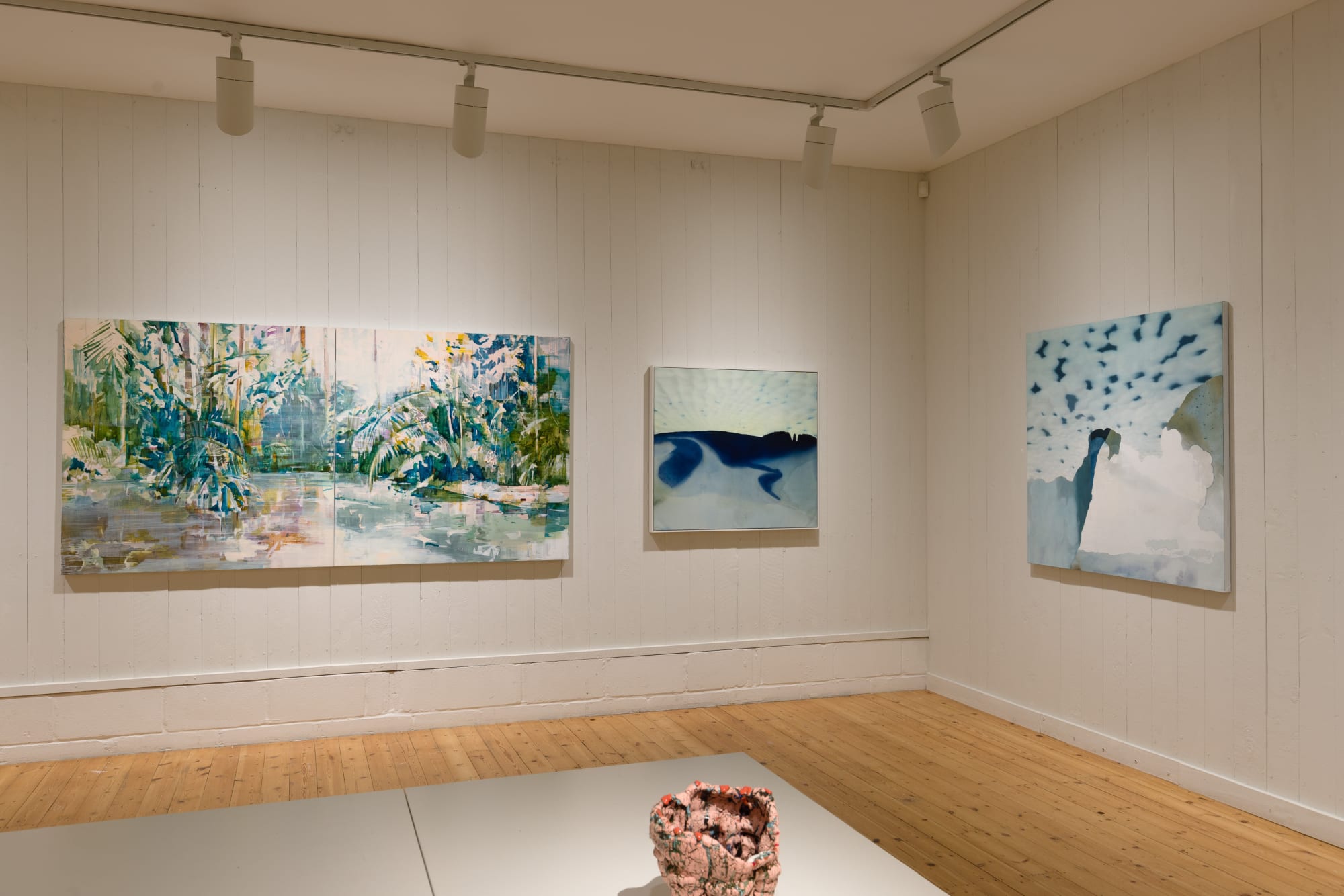 When Feeling Out of Sight; Kerry Harding & Katharine Le Hardy. Ceramics by Oriel Zinaburg.