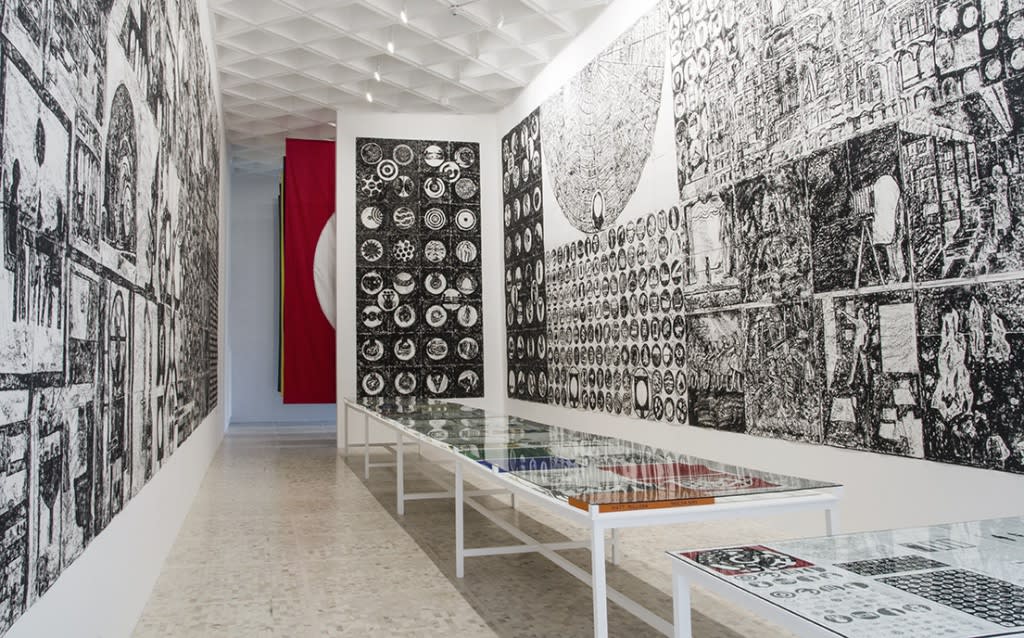 Matt Mullican, That world/Ese mundo, 2013 Museo Tamayo, Mexico City