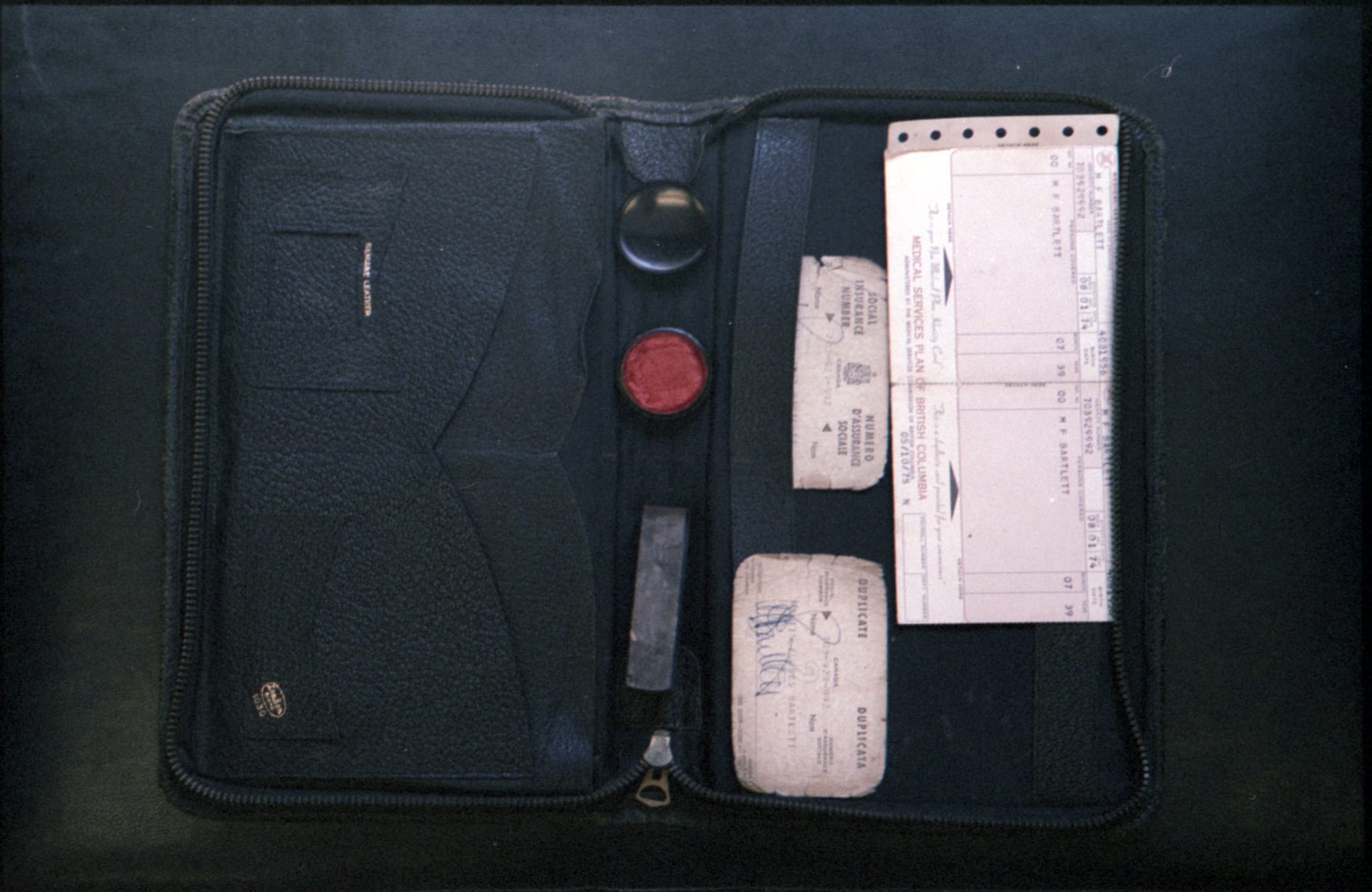 Luke Fowler, "Medical records from the series Marginalia I (Photographs from Martin's Archive)", 2017, C-type print, 40.6 x 50.8 cm © the artist