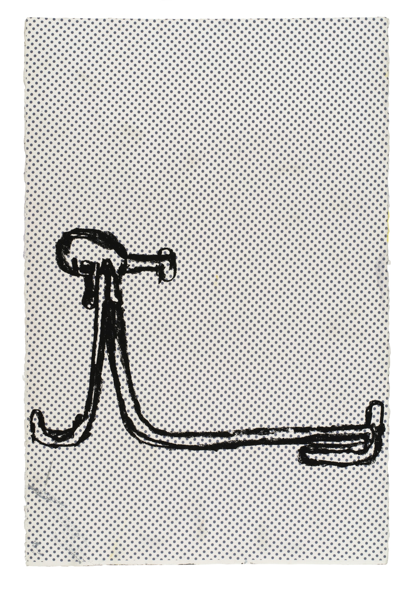 AMY SILLMAN, DUB STAMP (2B), 2019 (RECTO)