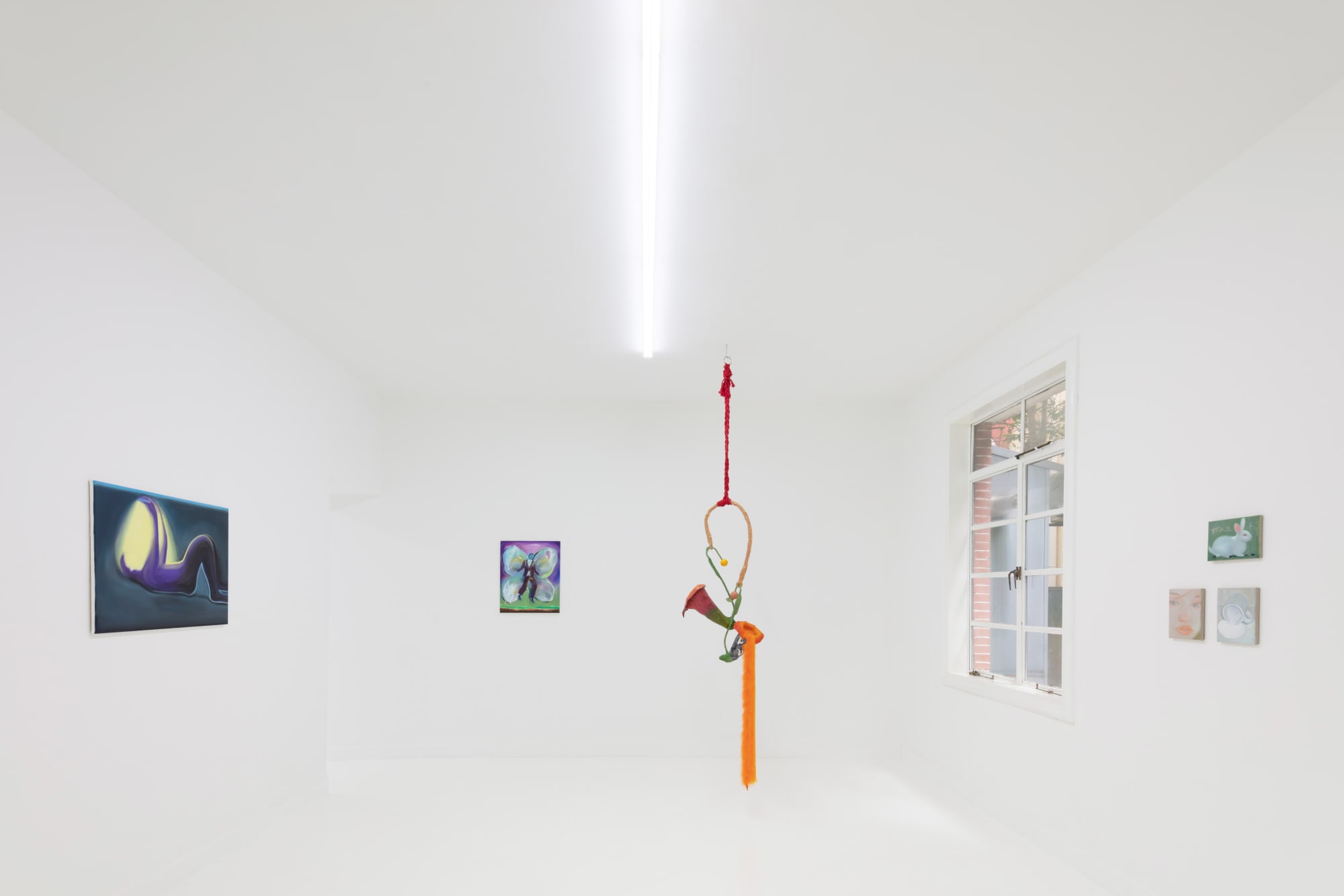 Right behind your eyes